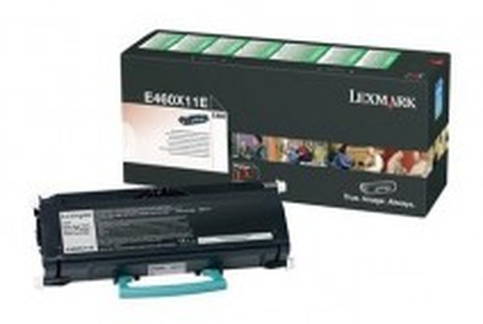 E460 TONER Noir très haute capacité (15K) (E460X11E)