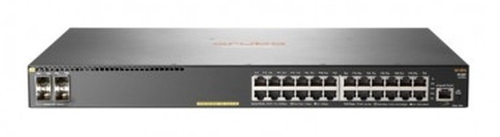Switch Administrable HPE Aruba 2930F 24 ports PoE+ 4SFP+ (JL255A)