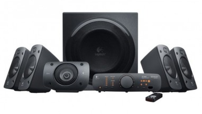 Logitech Speaker System Z906 - 5.1 - THX 500 Watts avec télécommande sans fil