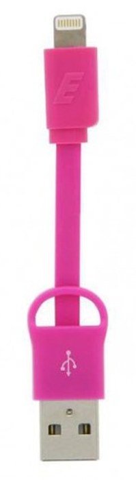 Cable ENERGIZER /Rose /High Tech Pocket USB /Lightning /1m