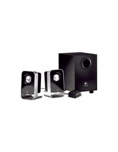 LOGITECH LS21 2.1 Stereo Speaker System layout UK