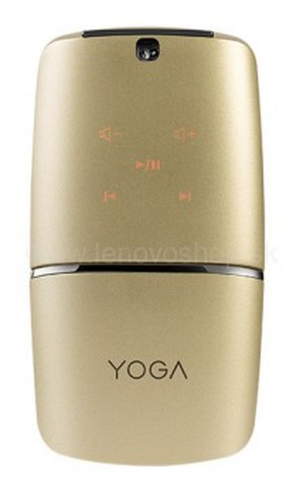 Souris Usb Yoga Or