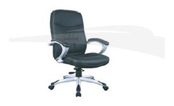 Fauteuil président en PU NOIR NF-3066HN
