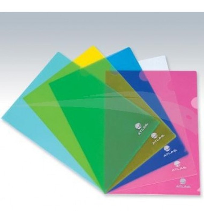 POCHETTES COINS TRANSPARENTES - ATLAS - A4 - EN POLYPRO - Lot de 12 POCHETTES