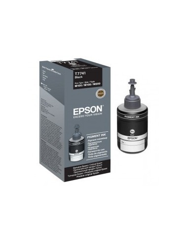 Bouteille d'encre Epson T7741 Noir