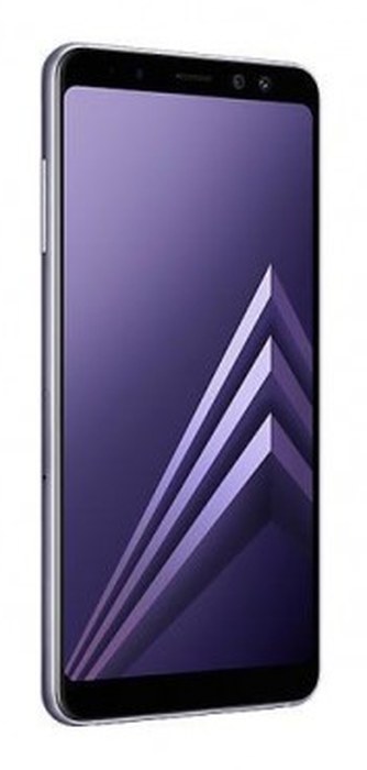 Smartphone SAMSUNG A8 2018 /Violet /Octa-Core /2.2 GHz - 1.6 GHz /5.6Pouce /Super AMOLED /2220 x 1080 - FHD+ /16 Mpx - 16 + 8 M