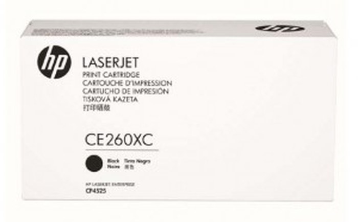 HP NOIR LaserJet TONER (CE260XC)