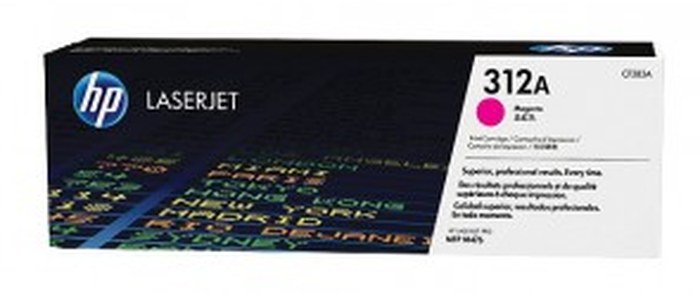 Cartouche de toner magenta authentique HP LaserJet 312A (CF383A)