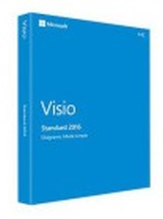 MS Visio Std 2016 32-bit/x64 French Africa/Caribbean Only EM (D86-05537)