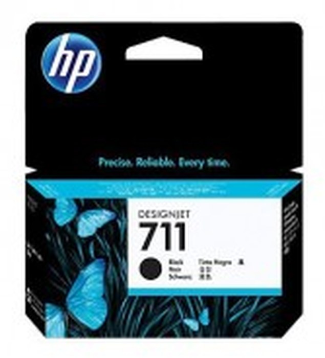 Cartouche d'encre noire 38 ml HP 711 (CZ129A)