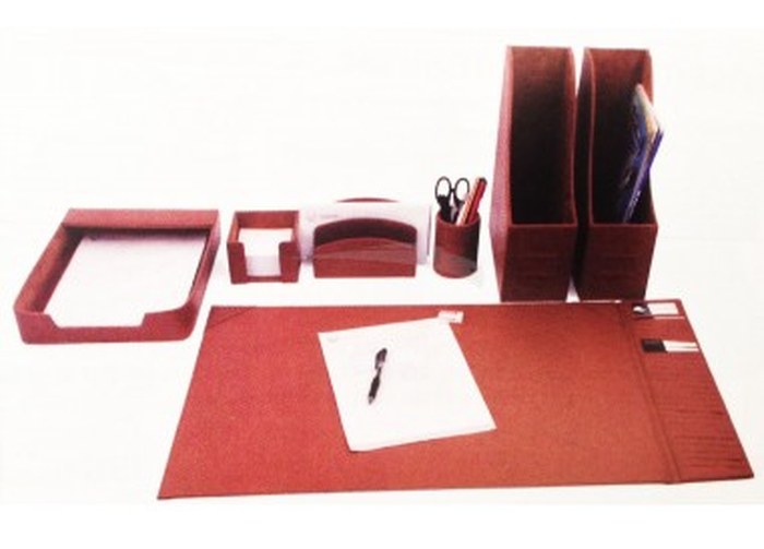 Ensemble de Bureau en Simili cuir 7 pièces