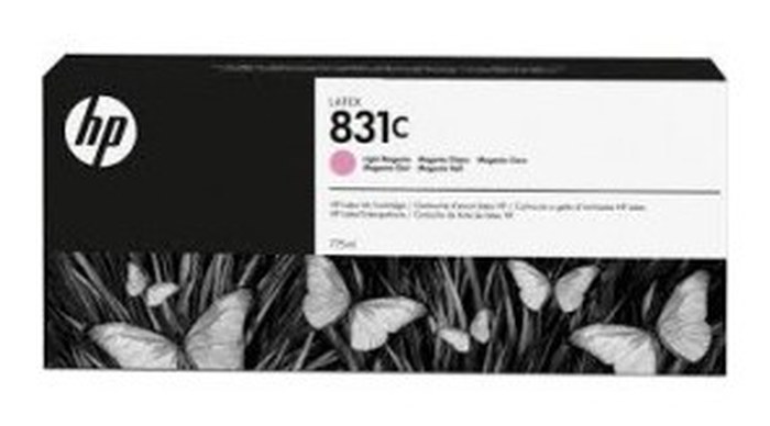 HP 831C 775-ml Light Magenta Latex Ink Cartridge