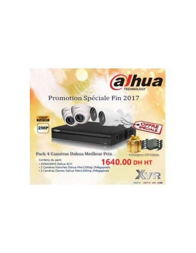 PACK 4 CAMERA DAHUA