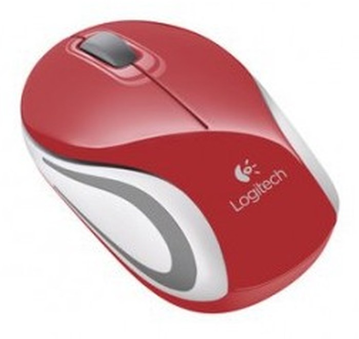 Mini Souris Sans fil M187 Rouge