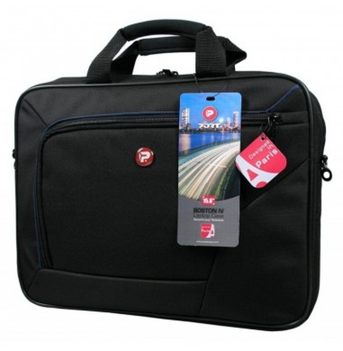Sacoche Boston IV Top Loading noir pour ordinateur portable 15,6\" - Port Designs (100092)