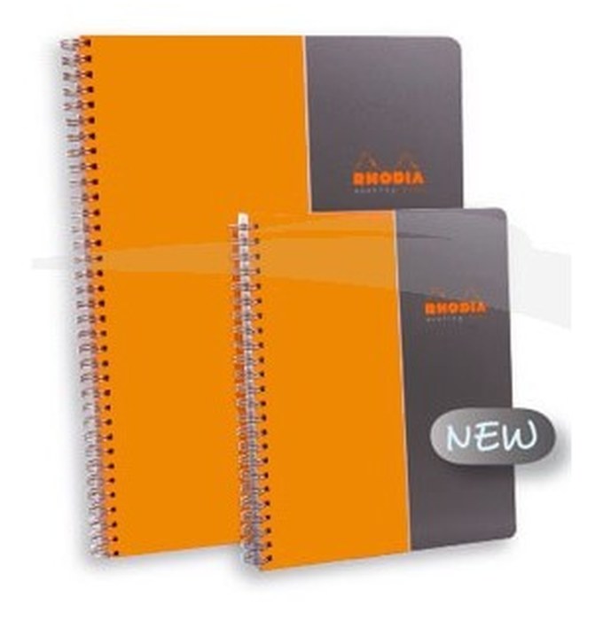 BLOC - RHODIA - MEETING BOOK - A4+ - 80g/m² - 160 PAGES - lot de 5 blocs
