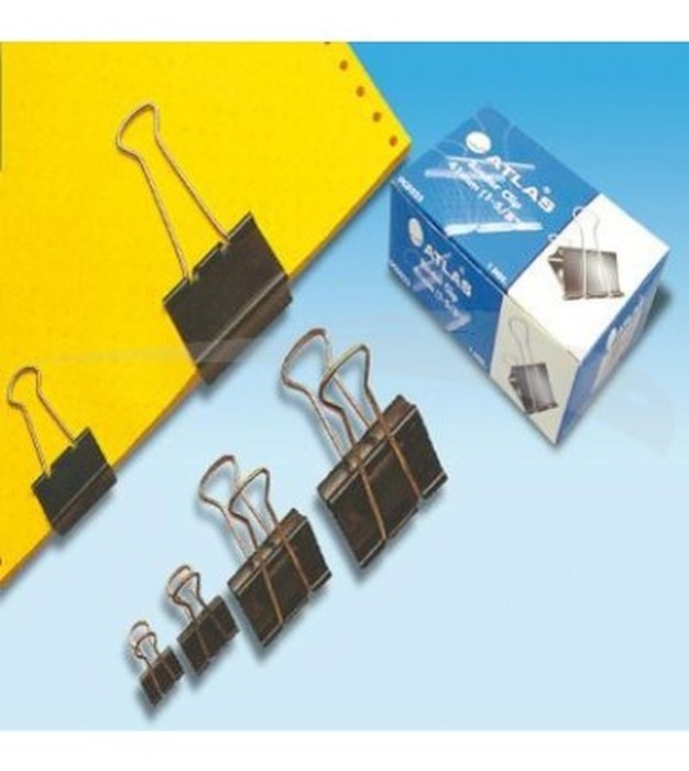 ATTACHES DOUBLE - CLIP -ATLAS - 25 mm - boîte de 144 attaches