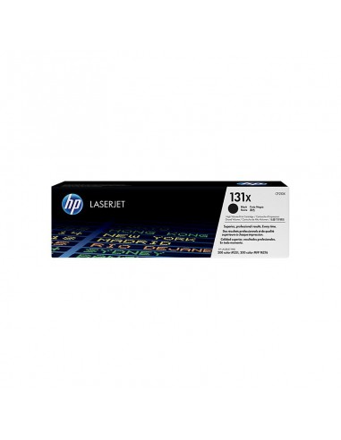 Cartouche authentique de toner noir haute capacité HP LaserJet 131X (CF210X)