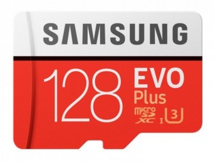 Carte mémoire Samsung EVO Plus 128Go (avec adaptateur SD) (MB-MC128GA/EU)