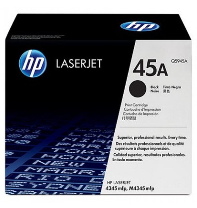 HP Q5945YC noir Optimized Contract Original LaserJet Toner