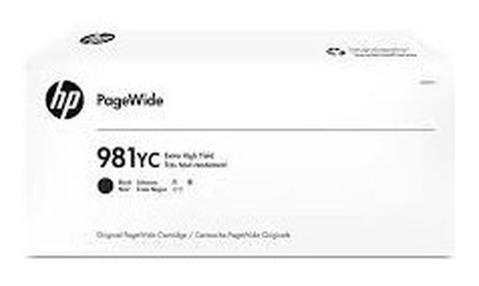 HP 981YC Black Contract PageWide Crtg