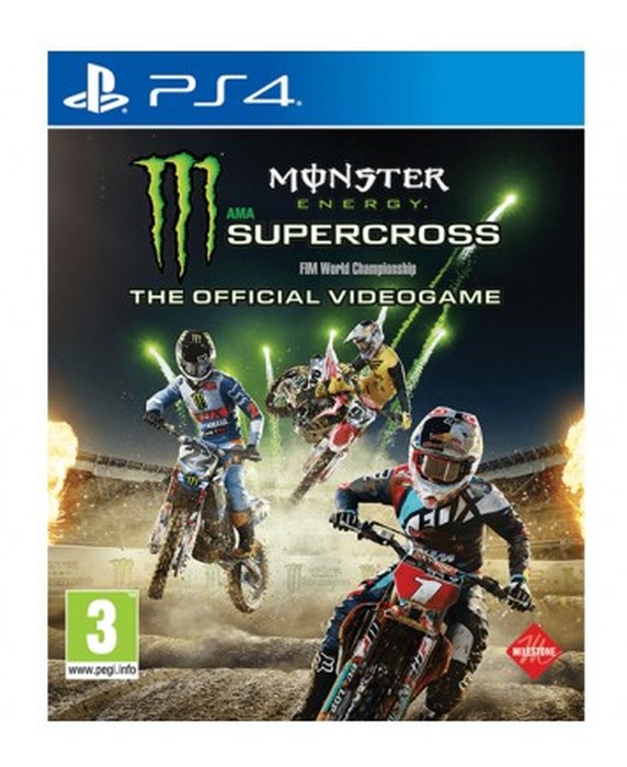 Jeu Monster Energy Supercross PS4
