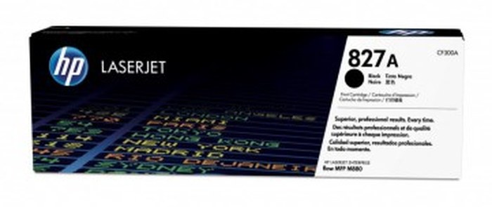 HP 827A Black LaserJet Toner Cartridge (CF300A)