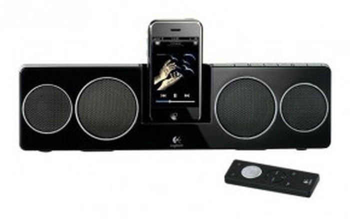 Haut-parleur Stéréo Logitech Pure-Fi Anywhere 2 pour iPod/iPhone (984-000061)