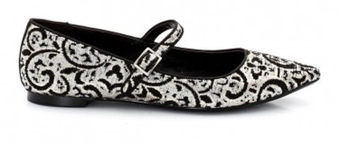 MADEMOISELLE R - Ballerines IMPRIMÉ JACQUARD