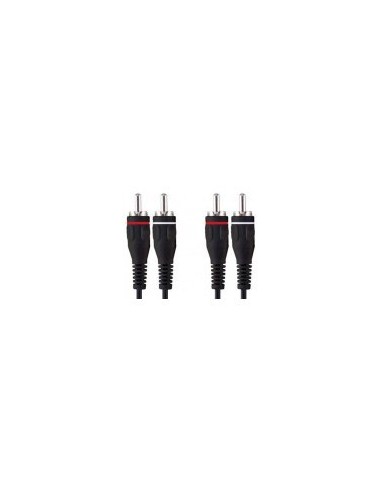 Audio Cable 2x RCA M - 2x RCA M 1.0m