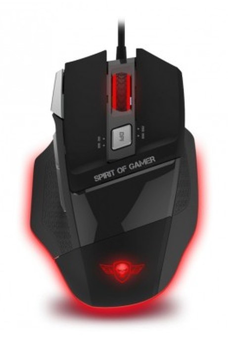 Souris de jeu SpiritOfGamer Pro-M8 - 3500 DPI (S-G928LE)