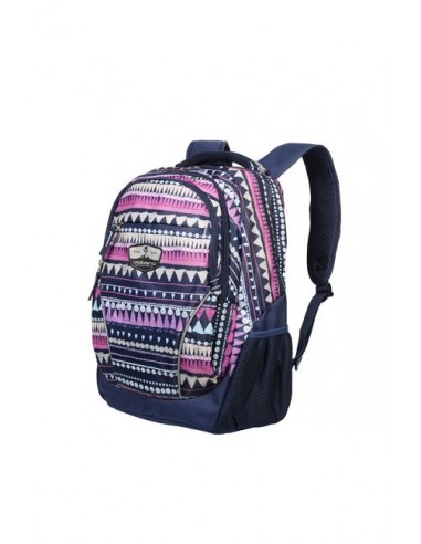 Sac à Dos VOLKANO /Série SUPER USER champ Aztec /22 L /Bleu