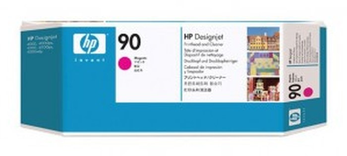 HP 90 Magenta tete d'impression et Cleaner (C5056A)