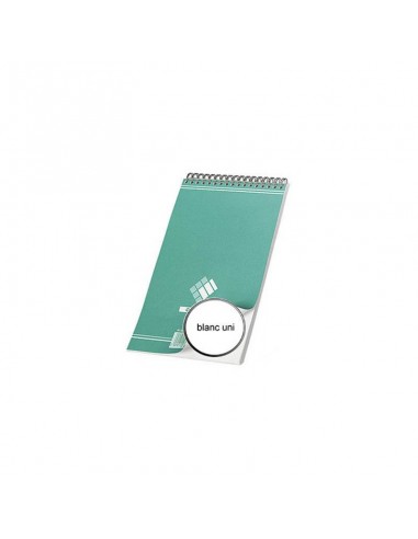 Blocs-note Spirale A4 papier blanc uni