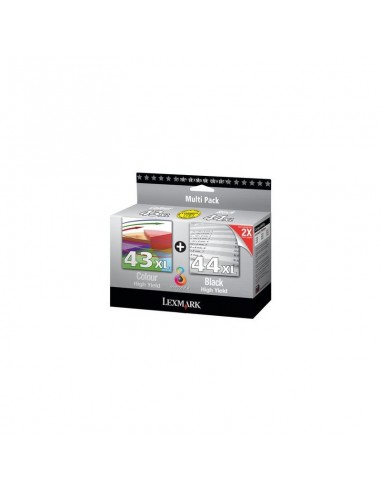 N°43, N°44 Combo Pack Cartouches (noir et couleur)