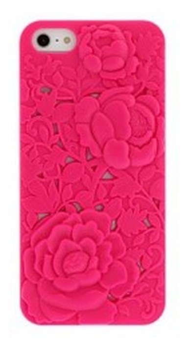Coque à Rose Gravées pour iPhone 5/5S