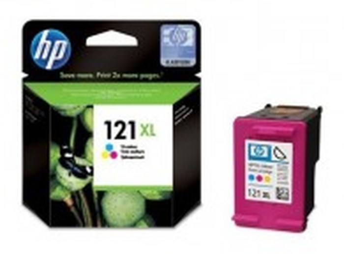 HP 121XL Tri-color Cartouche (CC644HE)
