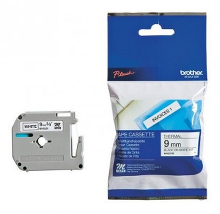 Ruban blister BROTHER MK221BZ