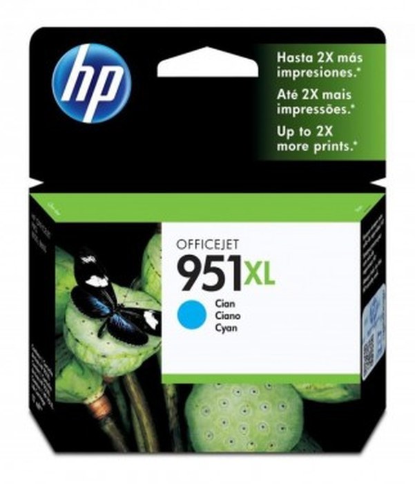 Cartouche d'encre Officejet cyan HP 951XL (CN046AE)