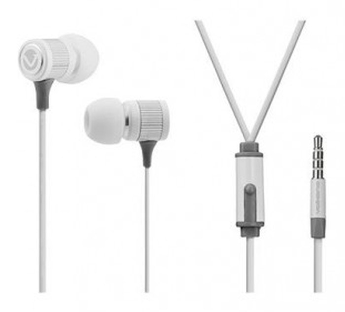 Ecouteurs VOLKANO Stannice Series /Micro /Blanc