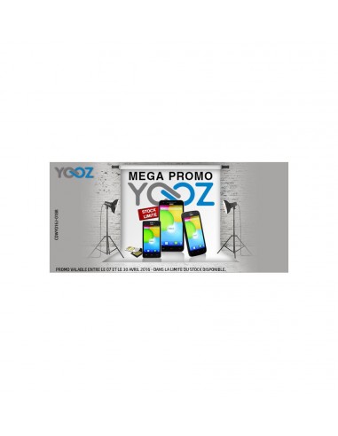 Promo YOOZ Z500,Black,FULL HD,1GB,16GB+ BA 100 Dhs Offert (DS2277)