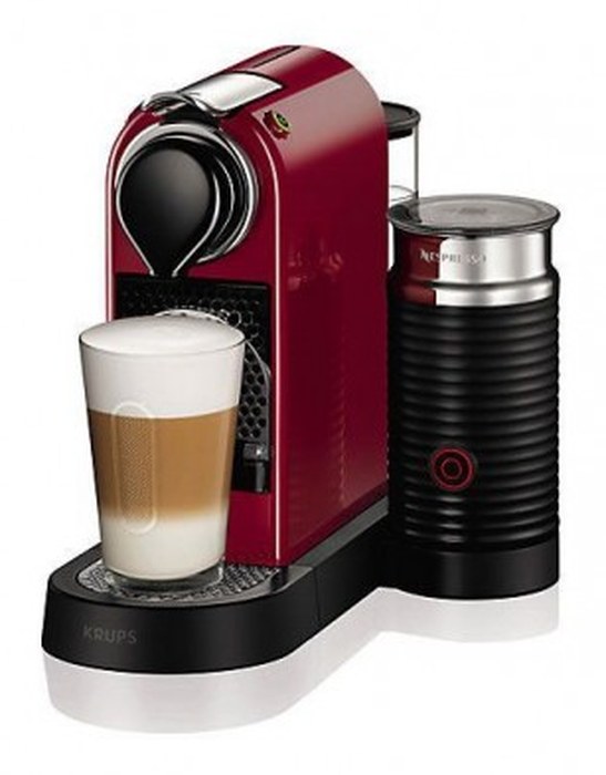 Machine à café NESPRESSO Citiz&Milk C122 EU /19Bar /Rouge cerise