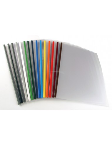 POCHETTE DE 25 COUVERTURES TRANSPARENTES STEELCRYSTAL 21 MM CAPACITÉ 190 F COL AU CHOIX