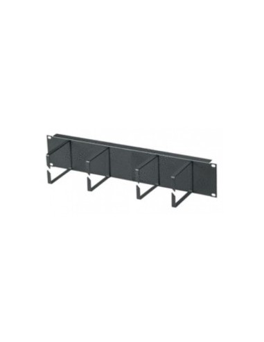 Gestionnaire de câble hor.4 anneaux, 2U, 19p, 1 pièce