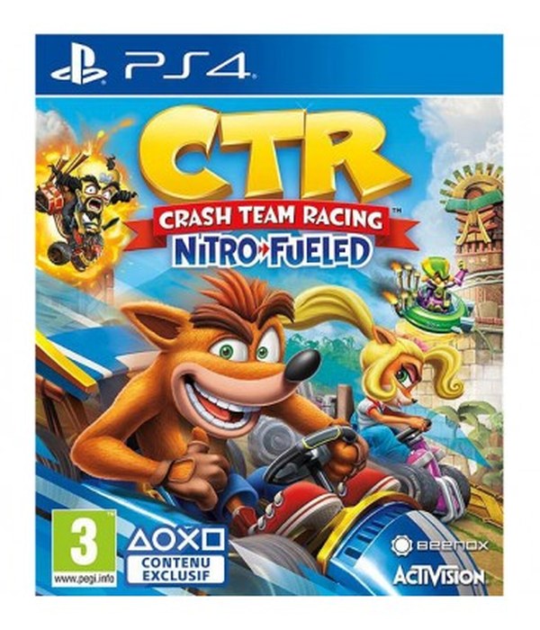 Jeu Crash Team Racing Nitro-Fueled Ps4