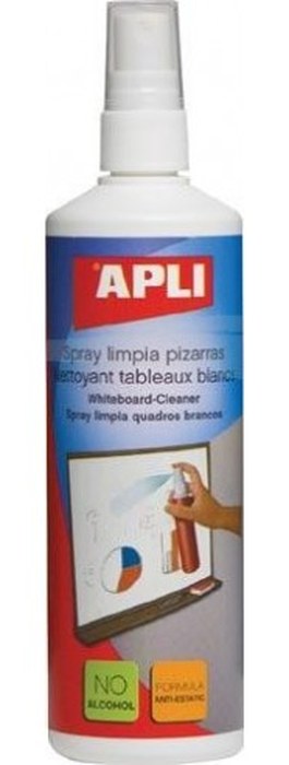 BOMBE NETTOYANTE POUR TABLEAUX BLANCS - APLI - 250ml