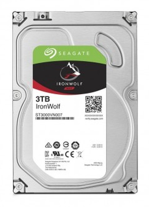 disque dur interne seagate ironwolf - 35 5900 rpm 64 mo sata 6 gb s nas