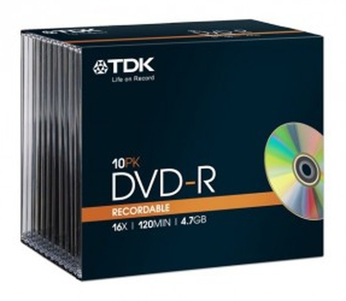 DVD-R 4.7GB 16X 10P SJC & 10C