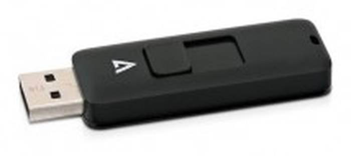 Clé USB V7 2.0 16GB - Connecteur rétractable (VF216GAR-3E)