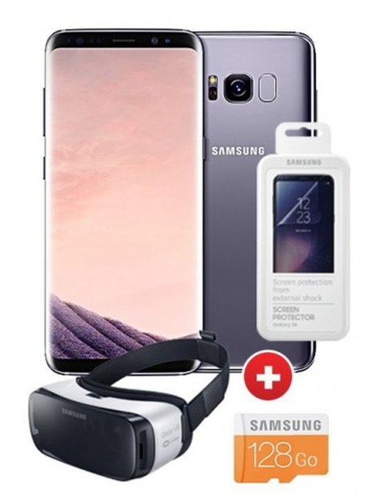Pack Samsung Galaxy S8 Plus Gris